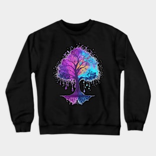 Serenity Springs: Finding Peace in the Branches of Life Crewneck Sweatshirt